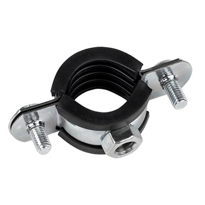 На фото: хомут стальной 3/8" (15-19 мм), с уплотнителем ekf ЭКФ (ЕКФ)