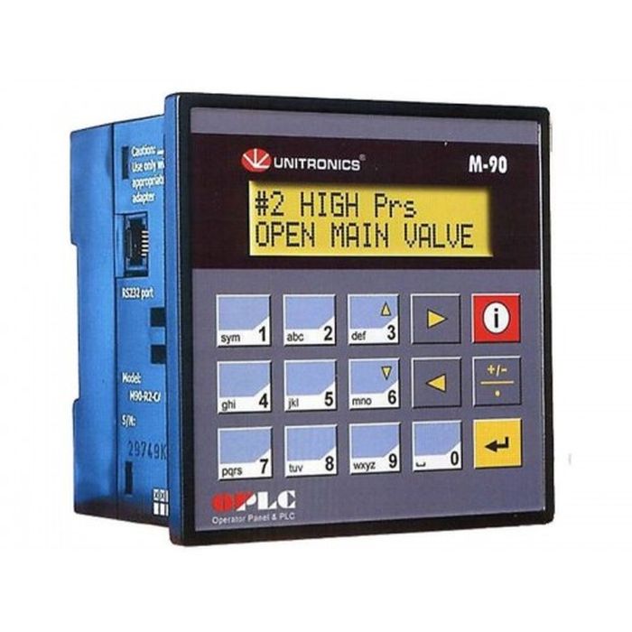 На фото: программируемые контроллеры ПЛК m912r6c UNITRONICS JAZZ (Юнитроникс)