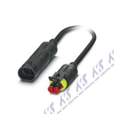 кабели с установленными разъемами sac-2p-susms/ 3,0-pur/susfs