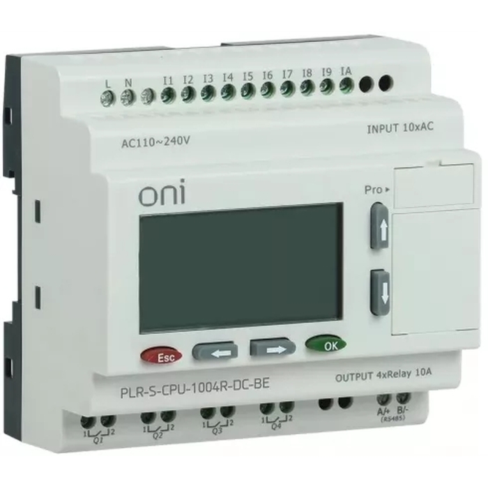 Программируемые логические контроллеры plr-s-cpu-1004r-dc-be 