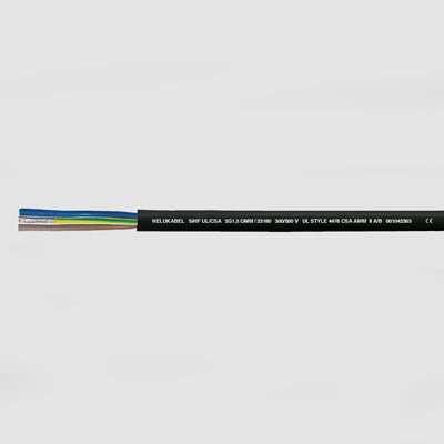 На фото: термостойкий кабель sihf ul/csa sihf ul/csa 3g2.5 кв.мм (awg 14) HELUKABEL (Хелукабель)