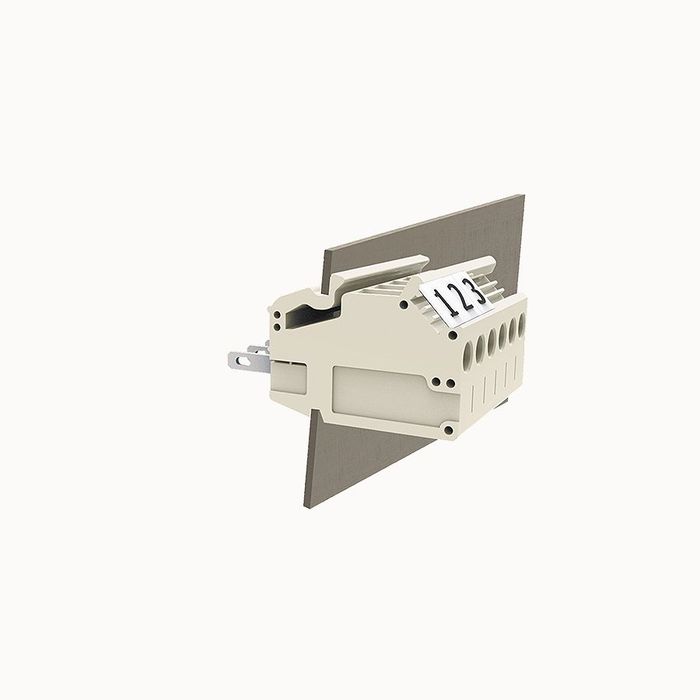 На фото клеммник нажимной на плату DG4-01P-11-00Z(H) DEGSON (Дегсон) 