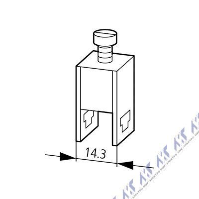 клеммы с захватами ak35