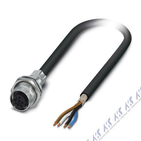 встраиваемые разъемы saccbp-fs-4con-m16/1,0-pur sco