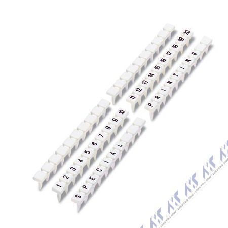 пластиковые таблички bn-zb 5,2/wh:unbedruckt