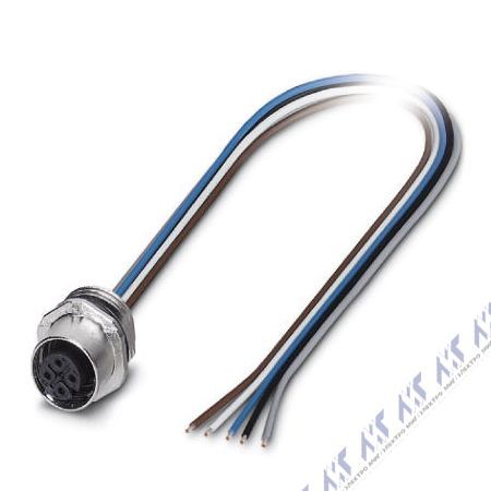встраиваемые разъемы sacc-e-fs-5con-m16/0,5 sco