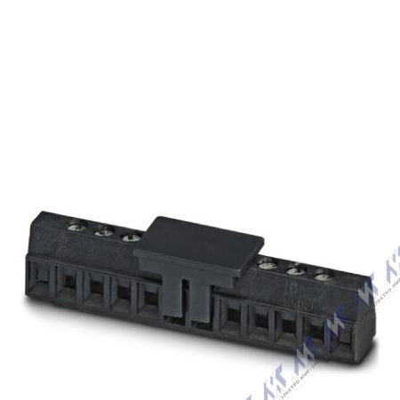На фото: клеммные блоки для печатного монтажа mkds 1/11-3,81 smd bk Phoenix Contact