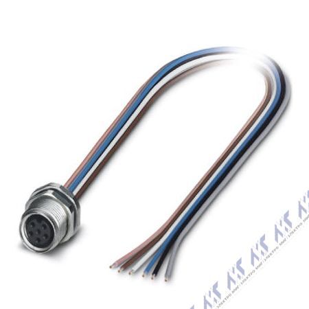 встраиваемые разъемы sacc-dsi-m8fs-6con-m10/0,5