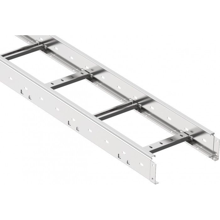 На фото: лотки лестничные clm40-100-500-3-120-hdz IEK (ИЭК)