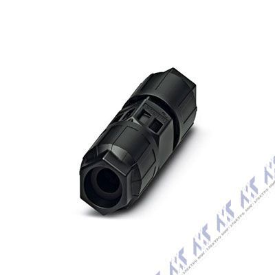 кабельный соединитель qpd c 2pe1,5 2x4-9 bk