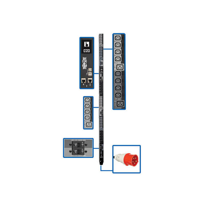 На фото: pdu3xevsr6g32b TRIPP LITE