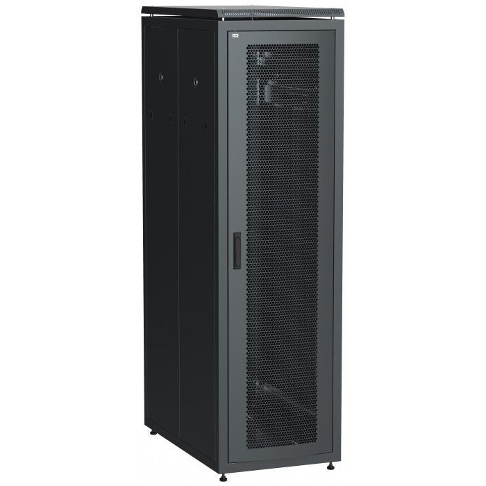 На фото: шкаф сетевой напольный ln05-42u61-pp ITK LINEA N бренда IEK (ИЭК)