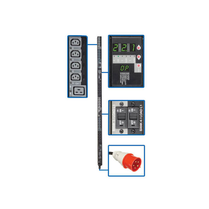 На фото: pdu3xvsr6g63a TRIPP LITE