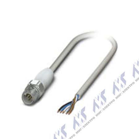 кабели с установленными разъемами sac-5p-m12ms/5,0-600 hd