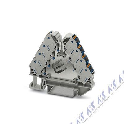 Многоуровневые клеммы зажим push-in ptrvb 4-pv /bu
