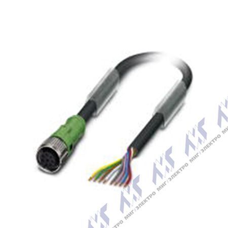 кабели с установленными разъемами sac-8p- 3,0-pur/fs sco