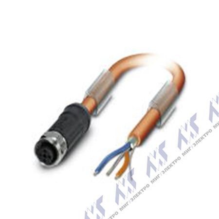 кабели с установленными разъемами sac-4p-15,0-960/m12fs va