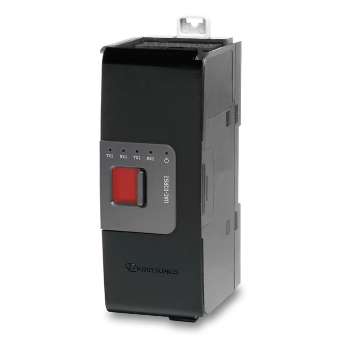 На фото: модули коммуникационные uac01rs2 для PLC UNISTREAM (UNITRONICS (Юнитроникс)