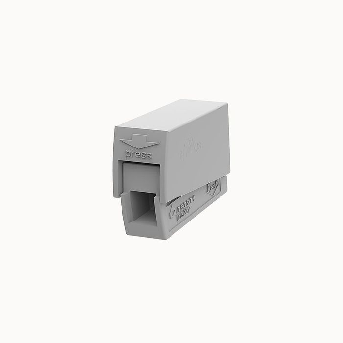 На фото клеммник нажимной на плату DG222-8.0-01P-11-00Z(H) DEGSON (Дегсон) 
