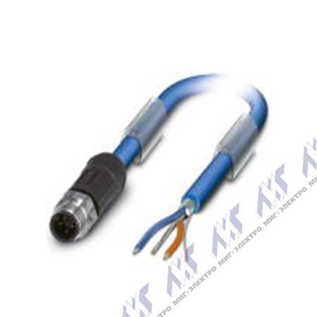 кабели с установленными разъемами sac-3p-m12ms/ 5,0-961 va