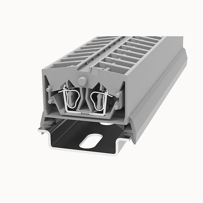 На фото: клеммы на DIN-рейку ws2.5t-din35-01p-11-00a(h) DEGSON (Дегсон) 