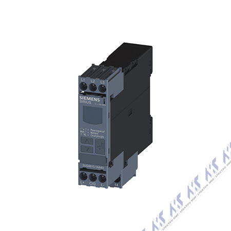 На фото: реле контроля фазного напряжения 3ug48151aa40 SIEMENS