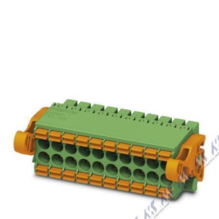 На фото: штекерные разъемы для печатных плат dfmc 1,5/ 2-st-3,5-lr Phoenix Contact