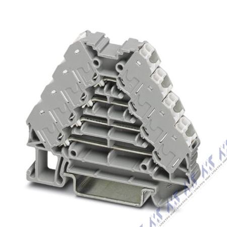 Многоуровневые клеммы зажим push-in ftrv 4 /wh