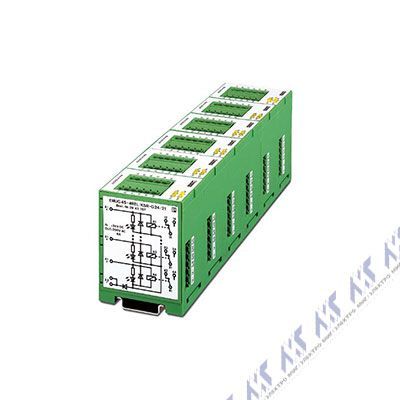 На фото: многоканальный релейный модуль emug 45- 4rel/ksr-g 24/21 VARIOFACE Phoenix Contact 