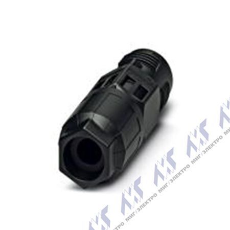 кабельный соединитель qpd c 3pe1,5 1x4-9 bk