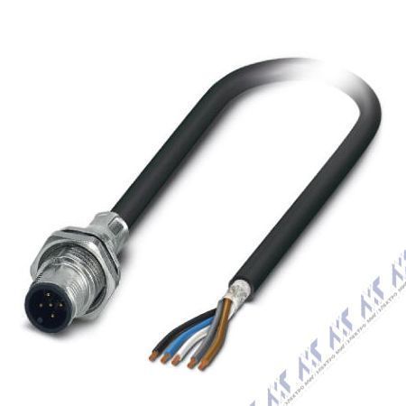 встраиваемые разъемы saccbp-ms-5con-m16/1,0-pur sco
