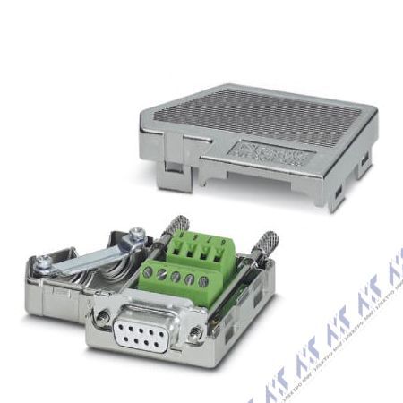 шинный штекер d-sub subcon-plus 9/f