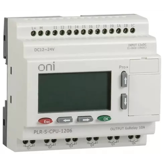 Программируемые логические контроллеры plr-s-cpu-1206r-ac-be 