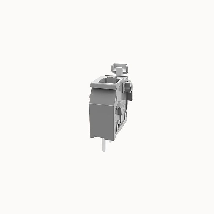 На фото клеммник нажимной на плату DG242V-5.0-01P-11-00Z(H) DEGSON (Дегсон) 