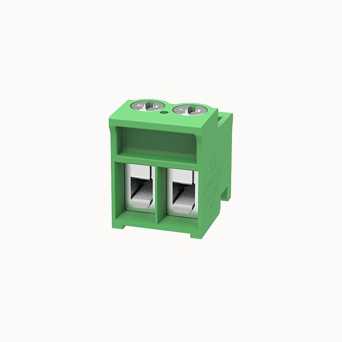 На фото клеммник нажимной на плату DG335W-5.0-10P-14-00Z(H) DEGSON (Дегсон) 