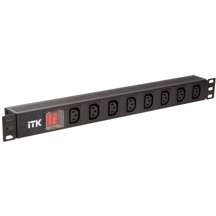 На фото: блоки розеток ITK PDU ph12-7c133