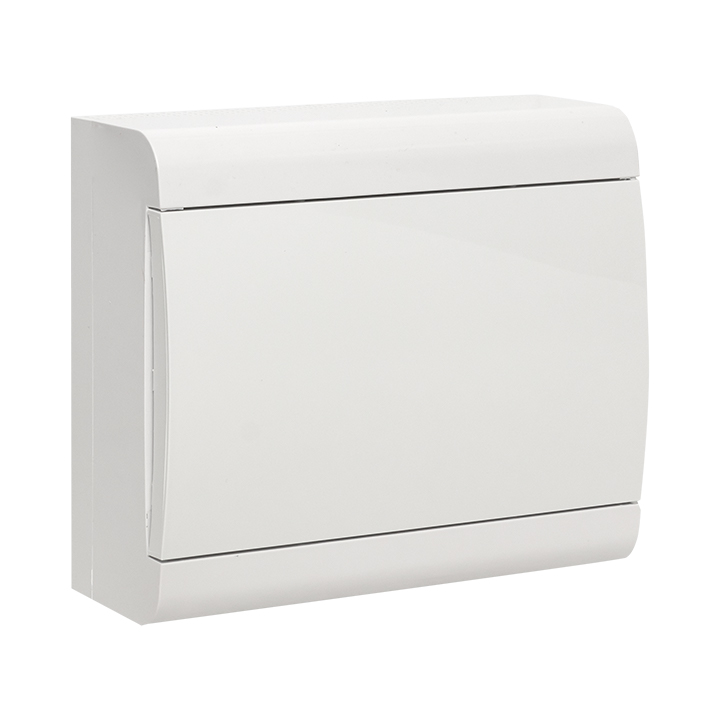 На фото: щит распределительный щрн-п-10 "slimbox" белая дверца ip41 ekf proxima ЭКФ (ЕКФ)