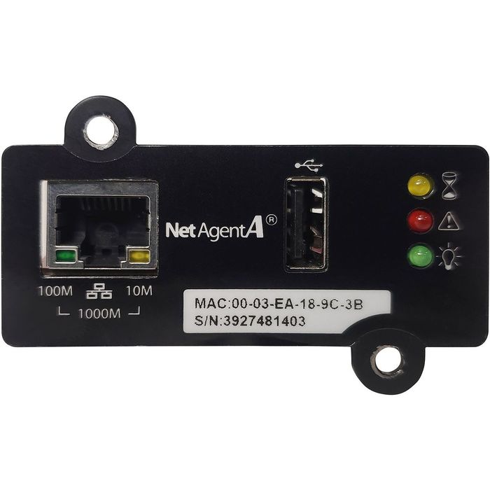 На фото: da 807 (with usb port) POWERCOM для источника бесперебойного питания 