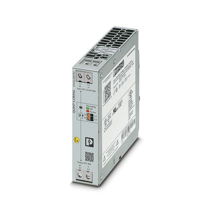 конфигурирование и коммуникация quint4-s-oring/12-24dc/1x40/+