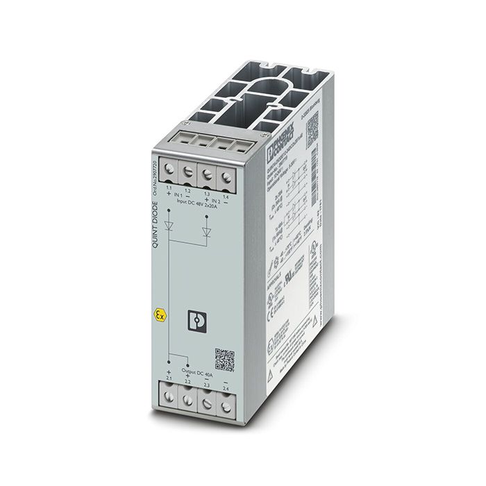 конфигурирование и коммуникация quint4-diode/48dc/2x20/1x40