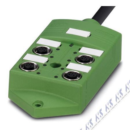 распределительные коробки с гнездами от м5 до м12 sacb-4/ 4-l-10,0pur sco
