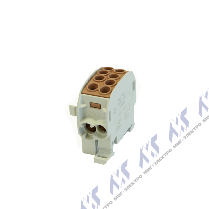 разветвительные клеммы hlak 35/25 l b