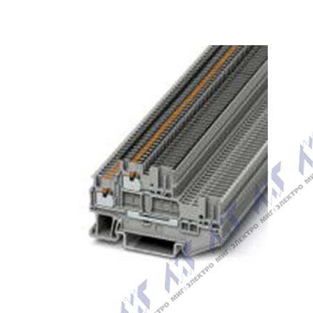 Многоуровневые клеммы зажим push-in pttb 1,5/s/2p-pv bu