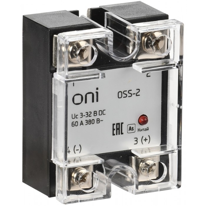 На фото: реле oss-2-3-60-b ONI