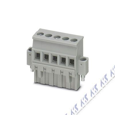 На фото: штекерные разъемы для печатных плат bcvp-500rf-11 gy Phoenix Contact