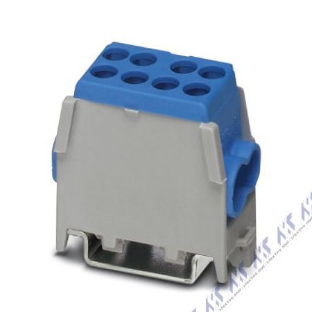 винтовой зажим udb 2x25/16 bu