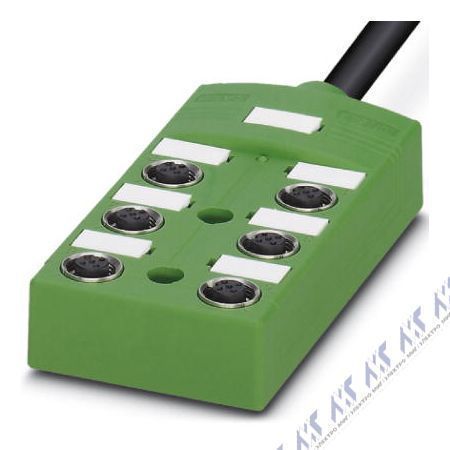 распределительные коробки с гнездами от м5 до м12 sacb-6/ 6-10,0pur sco