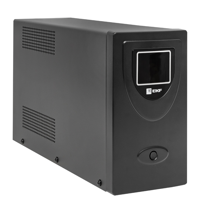 На фото: линейно-интерактивные источники бесперебойного питания ибп  e-power ssw200 2000 ва ЭКФ (ЕКФ) 