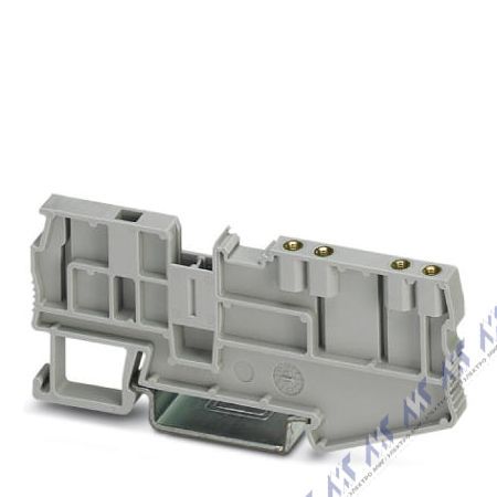 клеммы с ножевыми размыкателями пружинный зажим st 2,5-quattro/2p-f
