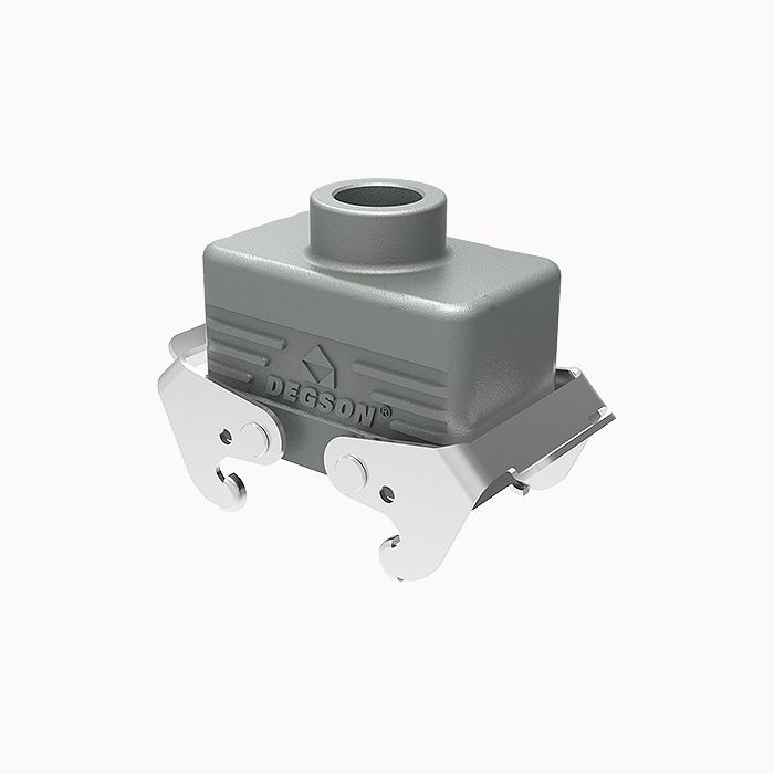 На фото: разъем d10b-te-2l-pg16 DEGSON (Дегсон) 